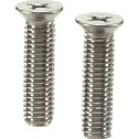 Cross Recessed Flat Head Machine Screws with Small Head